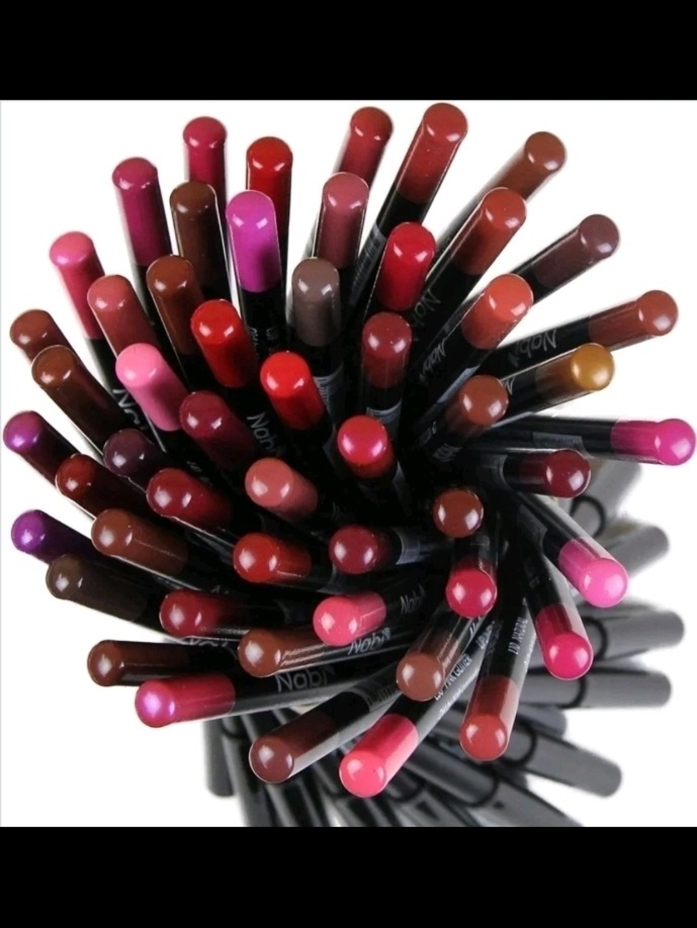 55 Assorted Lip Liner Pencil Set - Multiple Shades - Nabi